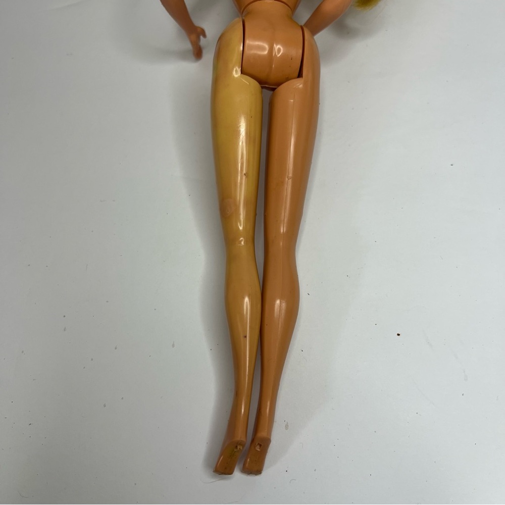 Vintage Barbie Lot Blonde Doll Best Buy Rainbow Halter Dress Hair Extension - Picture 13 of 16